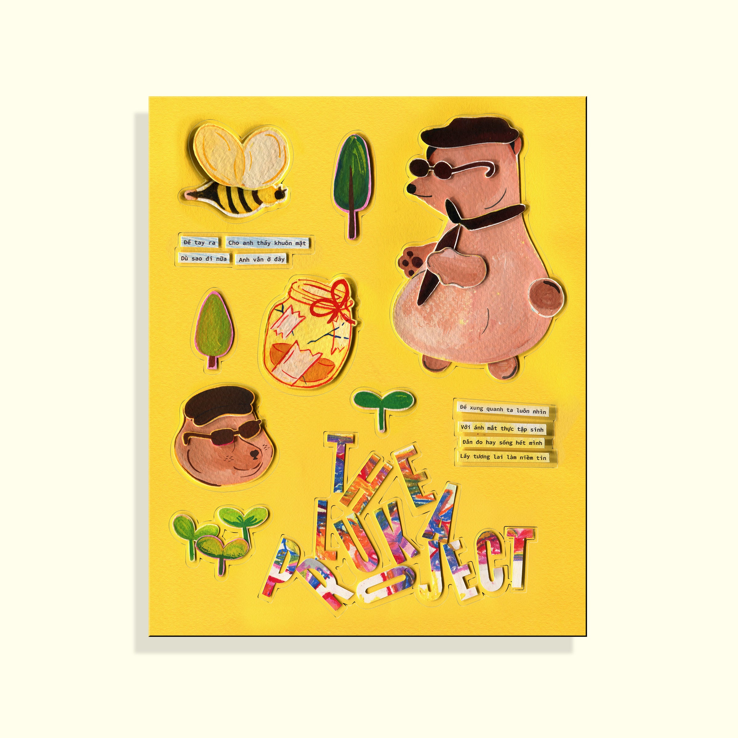 The Luka Project ✸ Hộp Nhạc - Daytime Sticker Set